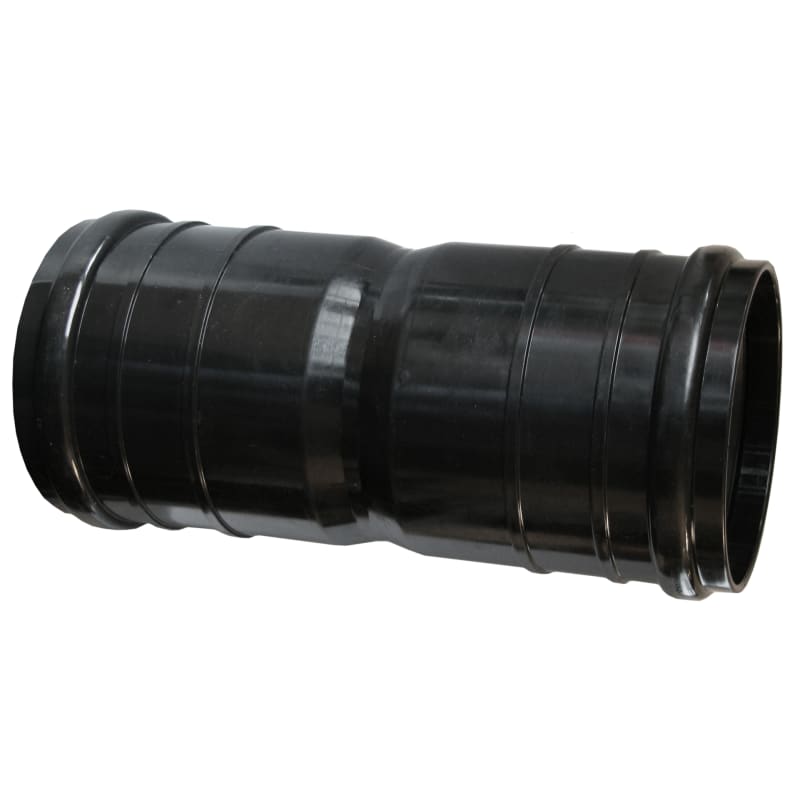 160 mm PE doublecoupling, long, black (70026696)