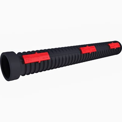 Pipelife Divio Split Cable Conduit 110 mm 1.1 m Black 750 N