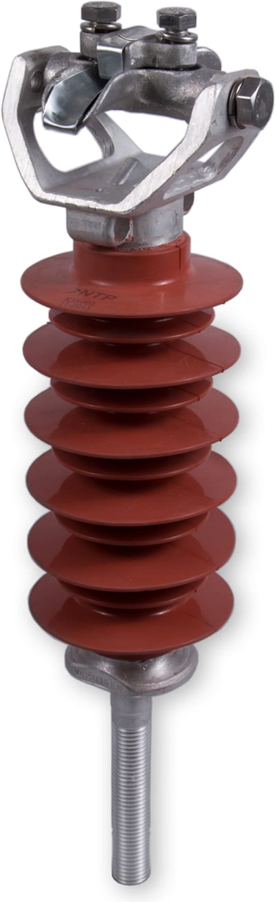 Line Post Insulator, 24 kV, Straight, M24 x 130 mm Pin