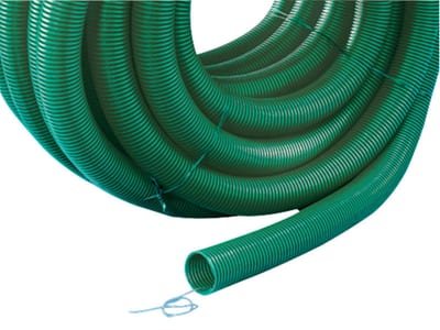 Wavin 8241079 DVR Cable Duct 75 mm PE Green SN8 with Tracer Wire, 50 m