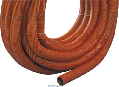 DVR Cable Conduit 110mm PE RED SN8 50M with WIRE