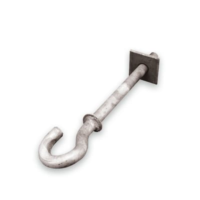 Ensto Nor SOT 21.216 Through-Going Pole Hook 16 x 320 mm
