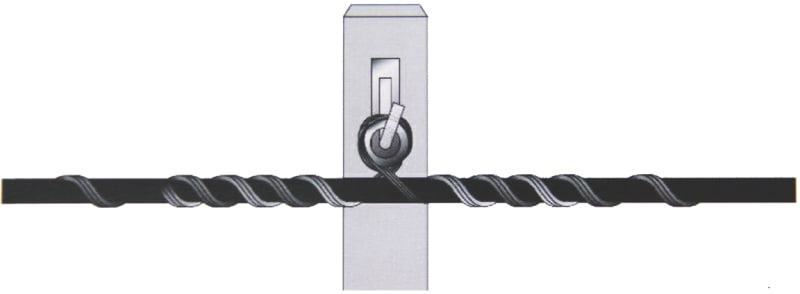 Intermediate Suspension Clamp ADSS 7.60-8.27 mm (2885589)