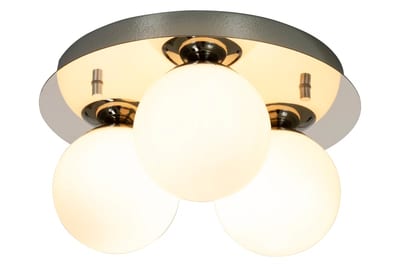 Nicosia Plafond 3-Light Chrome