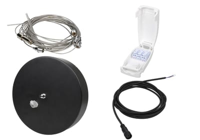 RING Black Ceiling Hanger 36/600
