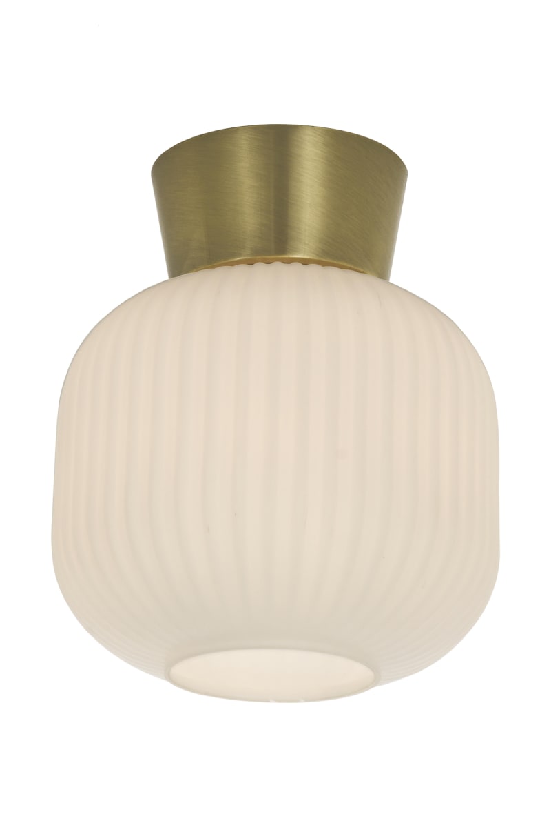 Vanja Plafond White/MATT Brass (16912-25)