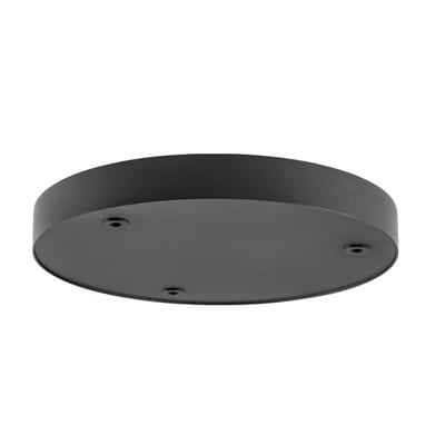 Pendant 3X Ceiling Connection ALUMINIUM Black