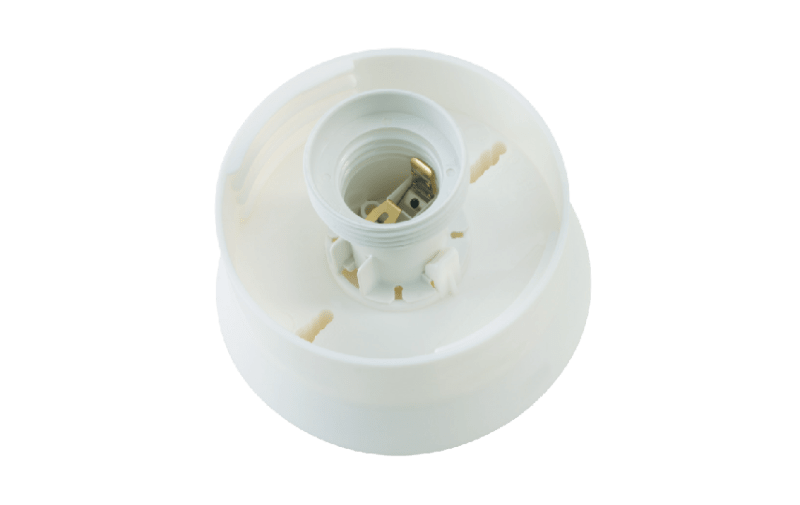 Rondo Plastic Fitting M/E27-PLINTH (100001)