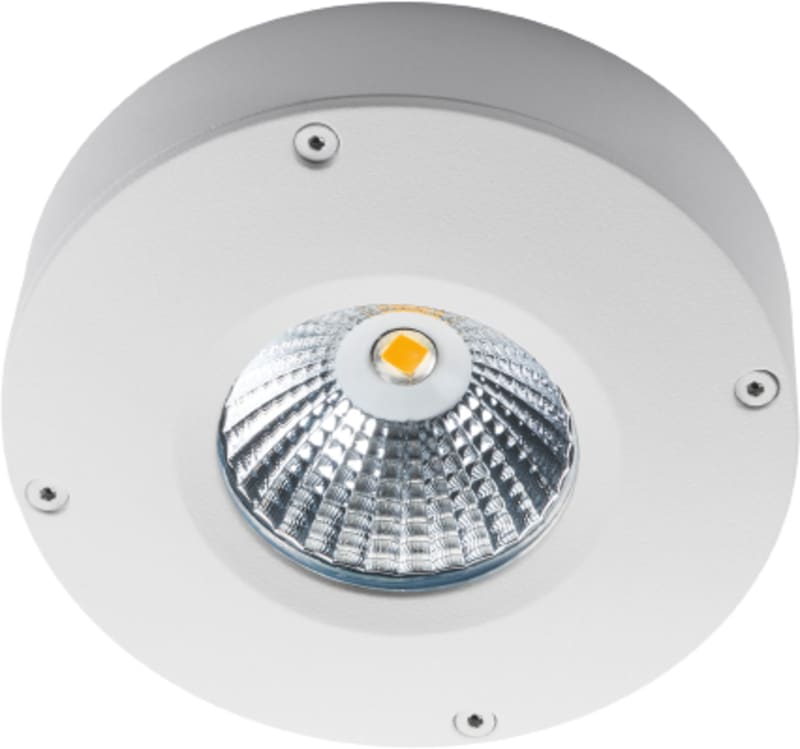 SG Armaturen Callisto 4 W 2700 K IP65 surface-mounted LED downlight, white (912012)