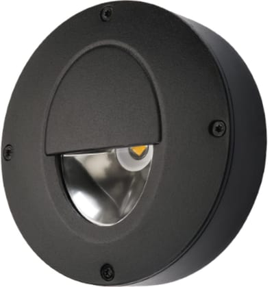SG Armaturen Callisto Wall Black Surface-Mounted Luminaire 4W/827 IP65