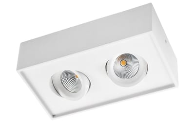 CUBE White 2X6W D2W (906231)