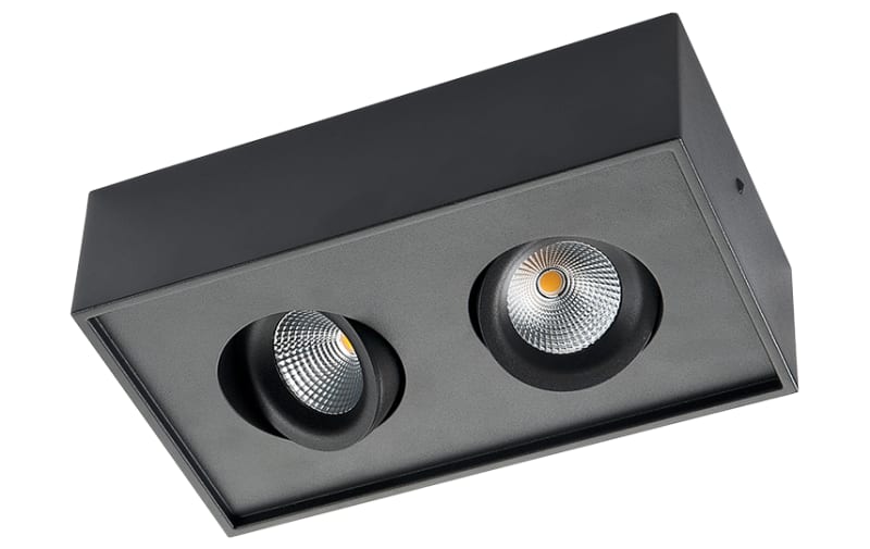 CUBE Black 2X6W D2W (906233)
