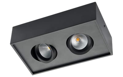 CUBE Black 2X6W D2W (906233)