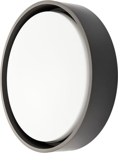 Frame Round MAXI Graphite 19W/830 Emergency Lighting