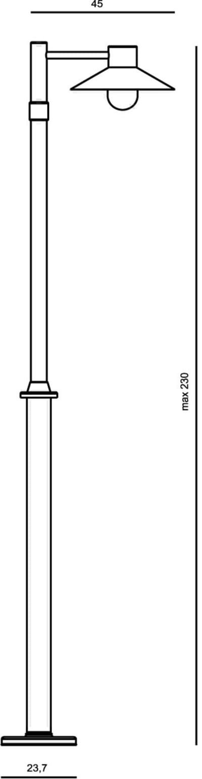 LUND 274 Black E27 75W