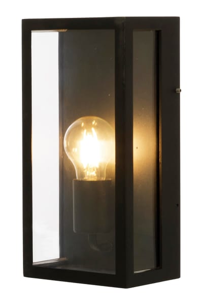 Arendal Black Ceiling/WALL E27 IP44