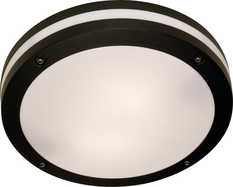 Resmo Black Ceiling/WALL 2XE27 IP44 (13401-15)