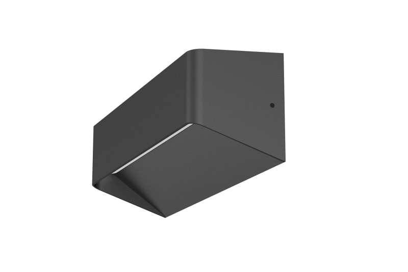 Aneta Lighting Søgne XL 18 W/830 Black IP54 Outdoor Wall Luminaire (71051-15)
