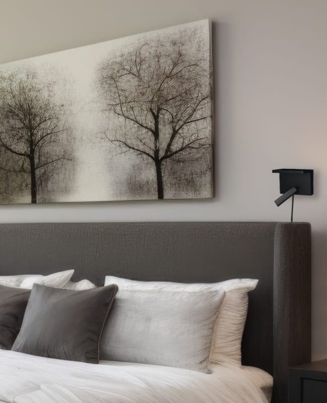 Bedside Charge Black (71278-15)