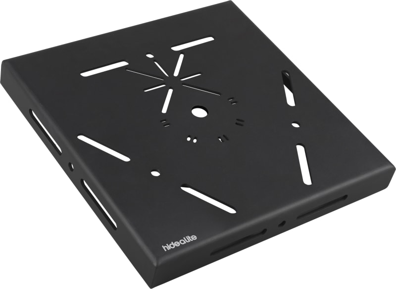 Hidealite 7767394 Square Pole Top for 1-4 Luminaires, Black