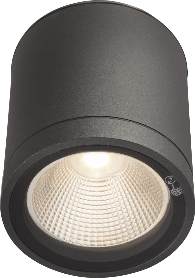 MILO XL Ceiling Antrasit 16W/830 1200LM IP55 (7702975)