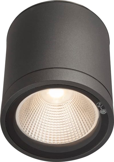 MILO XL Ceiling Antrasit 16W/830 1200LM IP55