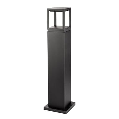 Fagernes Bollard Black 12W/830