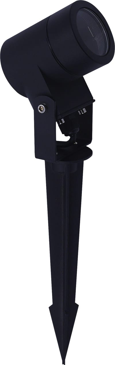 Unilamp Flowerpower 5 W 350 lm GU10 3000 K Garden Spike Spotlight Black