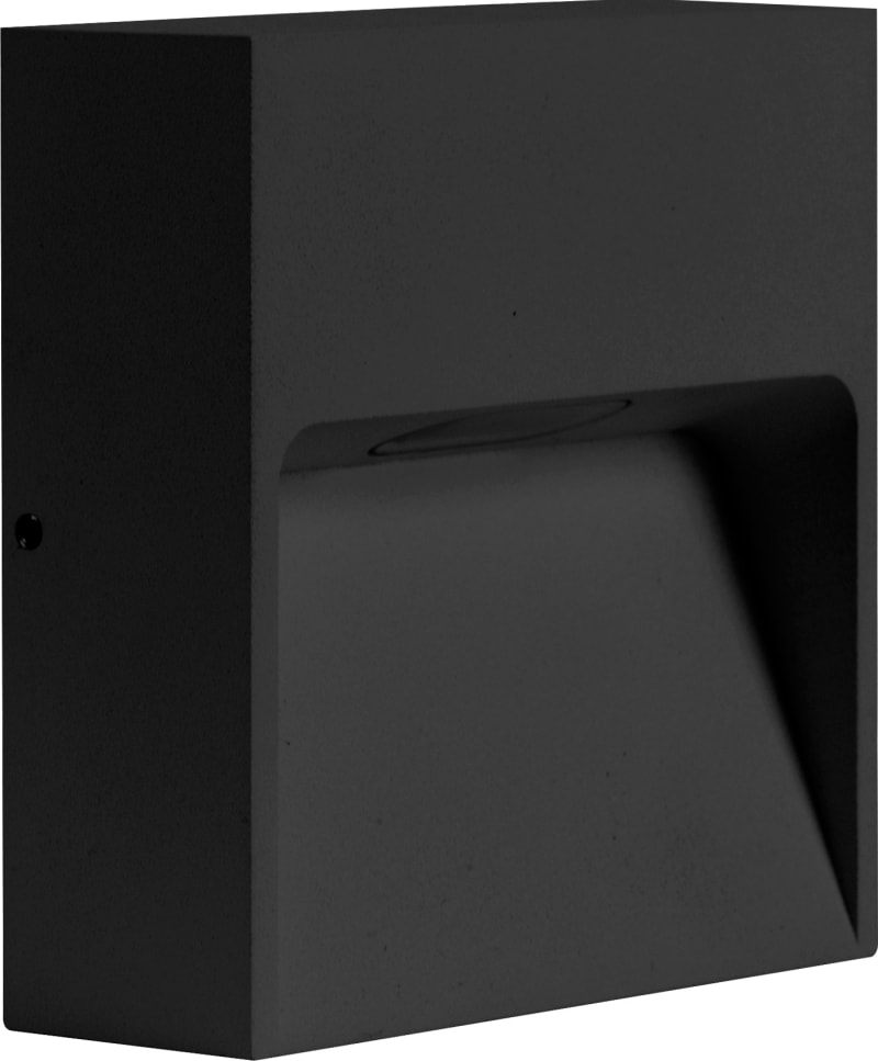 Lolite Square 1X4W 250LM 2700K IP55 Black (3109793)