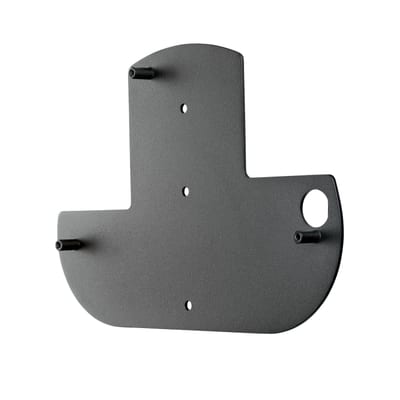 Arlon Round Pole Bracket, Black
