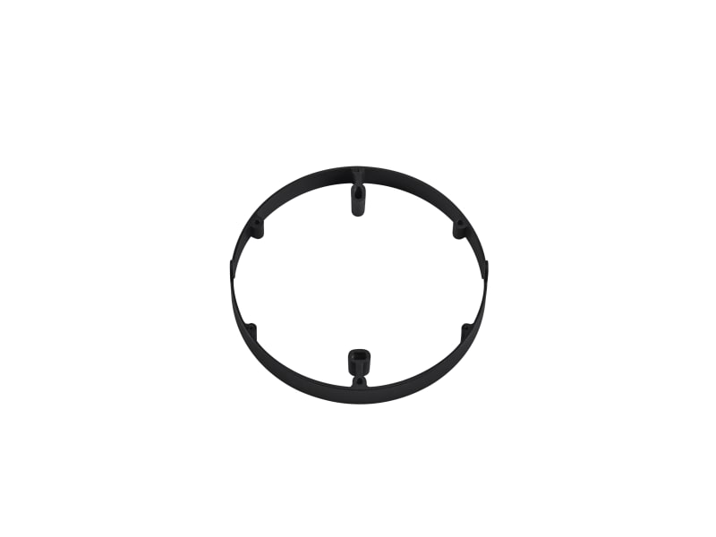 Hidealite 7706341 Circo M Surface-Mount Spacer Frame, Black