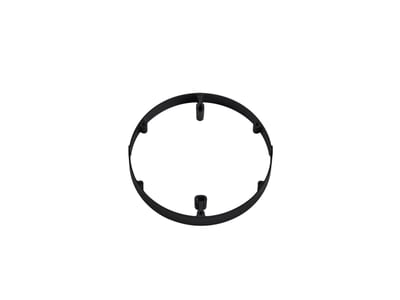 Hidealite 7706341 Circo M Surface-Mount Spacer Frame, Black