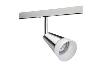 ZIP 1T Glass SPOT Brushed Steel 6W/927