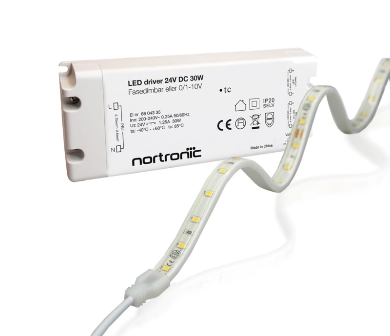 Ledstrip KIT 24V 827 8W 3M IP65 (3200310)