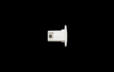 SG Armaturen Shopline 3T End Piece for Track Busbar White