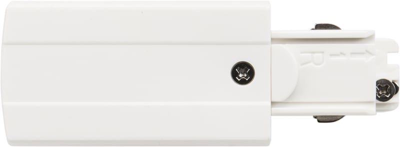 SG Armaturen Shopline 3T End Connector, Right-Hand, White (312430)