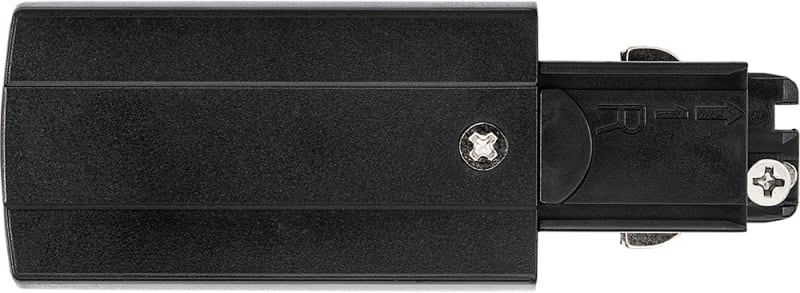 SG Armaturen Shopline 3T End Connector, Right-Hand, Black (314430)