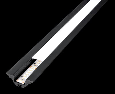 Stripline Profile Corner 1,8M Black