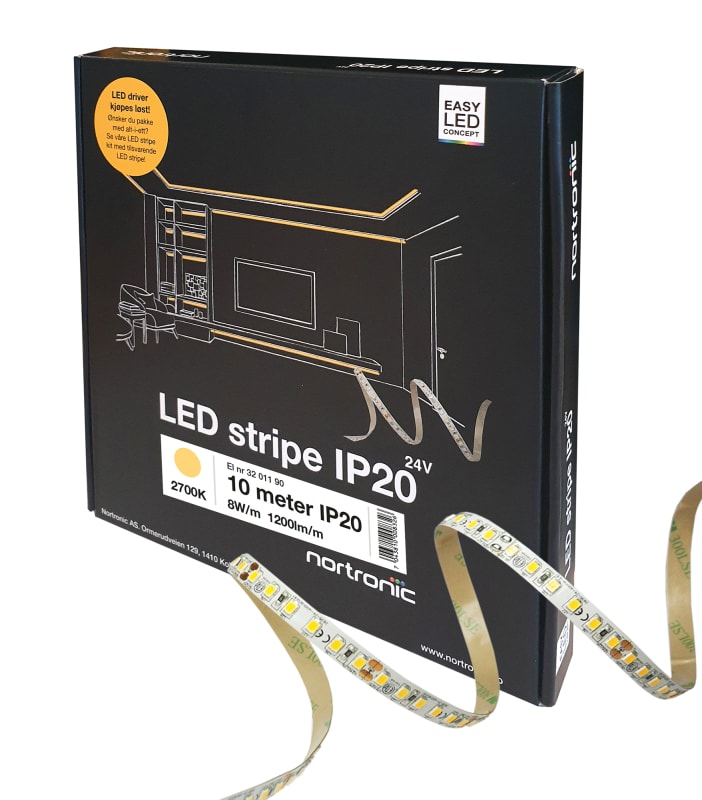 LEDstrip ELC 827 24V 8W 1200LM 10M (3201190)