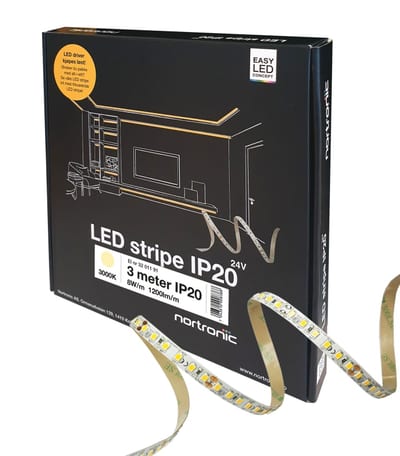 LEDstrip ELC 830 24V 8W 1200LM 3M