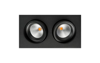Junistar SQ Isosafe Black 2X6W/D2W