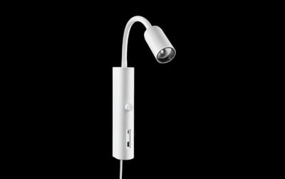 TUBE WALL White USB 8W/927 DIM