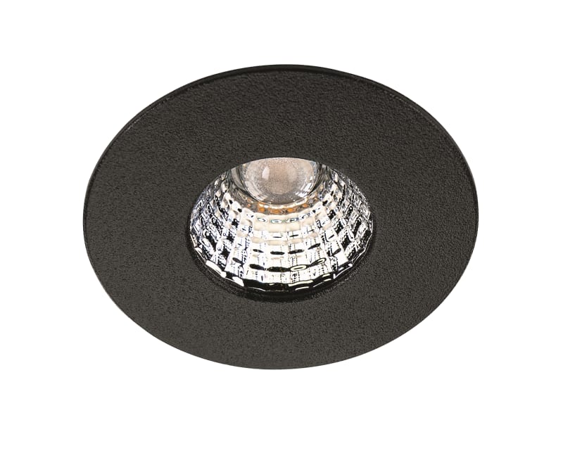 NANO Black 1W LED 3000K 36° (907007)