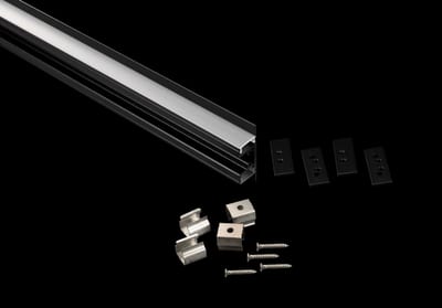 Scanstrip ALUMINIUM Profile Indirect Black