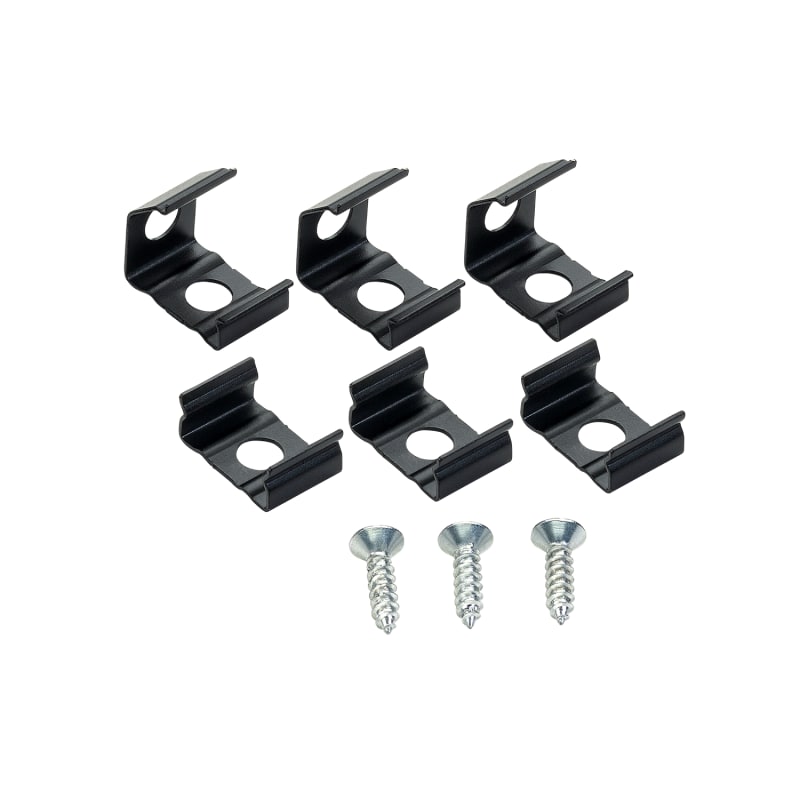 Slimline Fixing Element Black (391282)