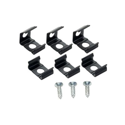 Slimline Fixing Element Black