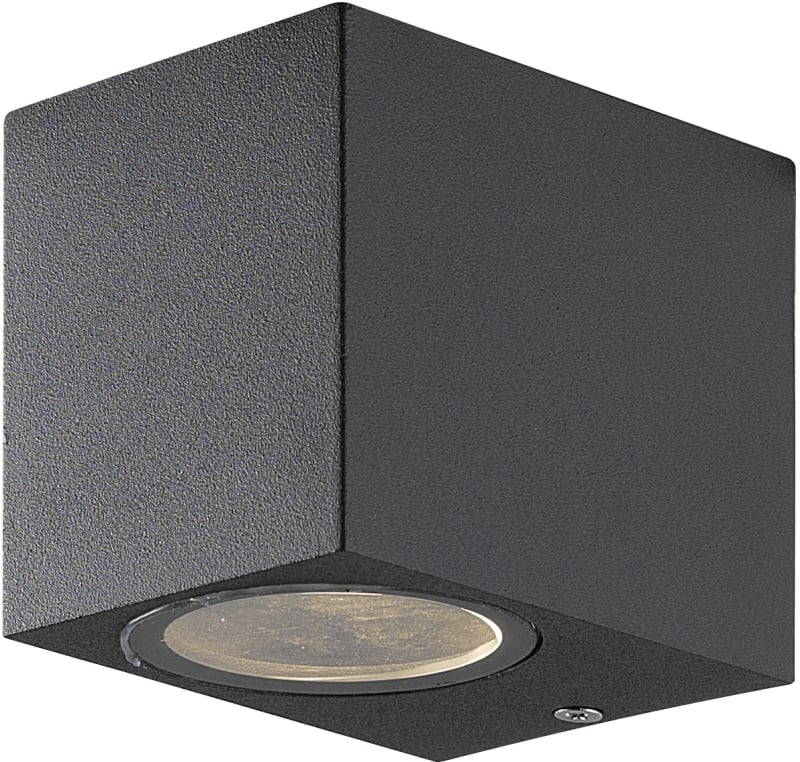 Nortronic SUND GU10 Outdoor Wall Luminaire Anthracite IP44 (3208206)