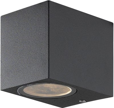 Nortronic SUND GU10 Outdoor Wall Luminaire Anthracite IP44