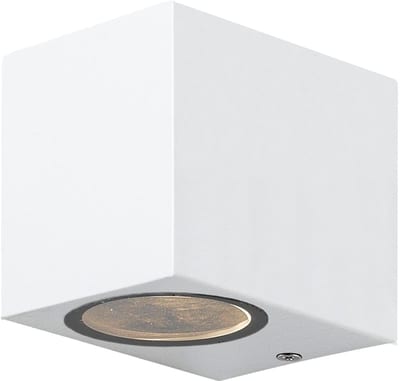 Nortronic Sund GU10 Wall Luminaire, White IP44