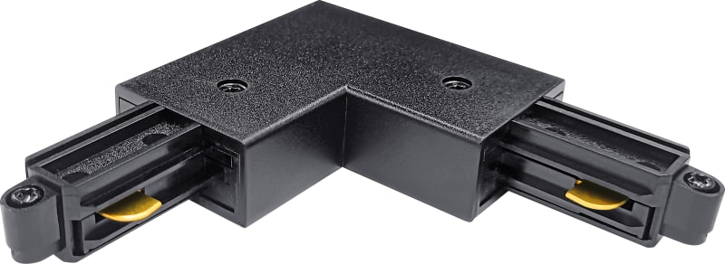 Aneta Lighting Trackline Connect L-Connector Left Black (71327-15)
